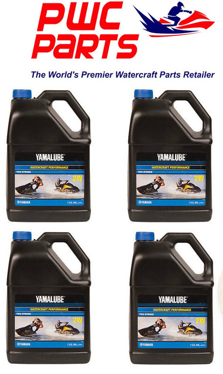 Yamaha LUB-2STRK-W1-04 Yamalube 2W Watercraft 2-stroke Oil Case of