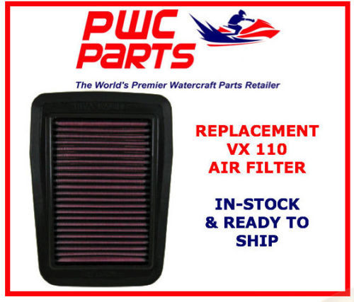 YAMAHA VX Performance Air Filter Sport Deluxe Cruiser 110 1100 6D3
