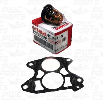 YAMAHA OEM Outboard Thermostat 6E5-12411-30-00 & Gasket 688-12414-A1-00