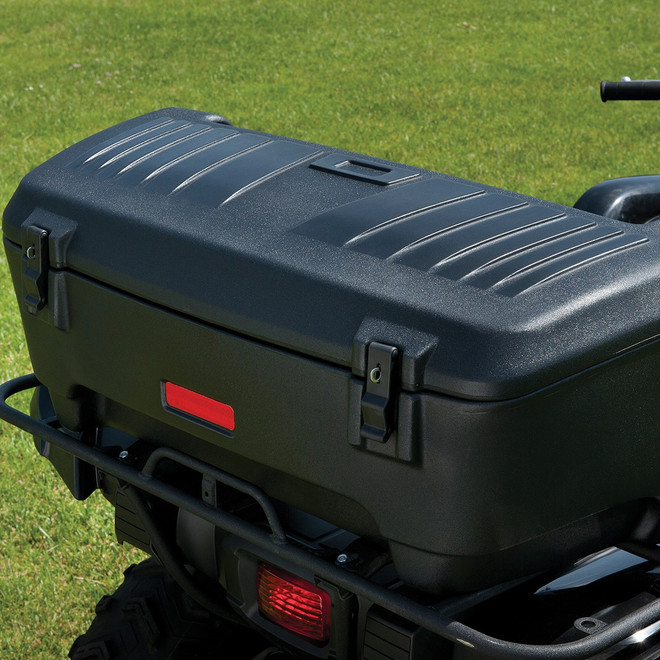 YAMAHA AT4040　ジャンク？ Yamaha Utility ATV Rigid Cargo Boxes Black Rear Trunk DBY-ACC56-00-71
