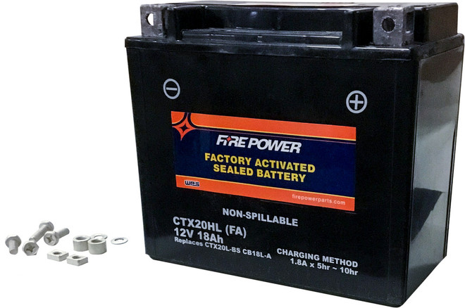 Fire Power Battery CTX20HL Sealed Factory Activated