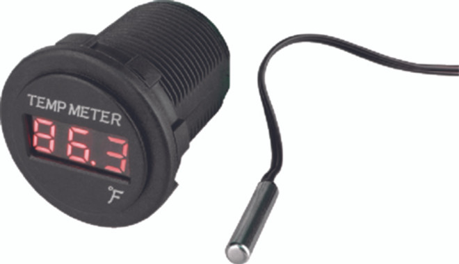 Sea-Dog LED Round Temperature Meter 354-4216181