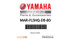 Yamaha Quick Disconnect Deck Kit with 1/2" MNPT x 3/4" Hose Barb 90 degree Elbow MAR-FLSHQ-D9-00