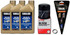 YAMAHA OEM F30 F40 F50 F60 T60 T50 F70 F70LA 10W30 Outboard 
FULL SYNTHETIC Oil Change Kit