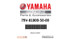 Yamaha Genuine OEM EF5000 EF4000 EC5000 EC4000 Starting Motor Assembly 79V-81800-50-00