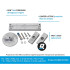 Quicksilver Aluminum Anode Kit for Mercury 75-250HP Verado & Optimax 8M0107550