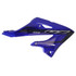 YAMAHA OEM Radiator Shroud with Graphics Blue Left/Right YZ250 2022-2024