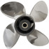 YAMAHA T Series Saltwater Series HS4 "HIGH SEAS" Stainless Steel Propeller 4 Blade 15" Diameter x 23" Pitch RH Rotation 6CE-45B74-20-00