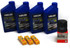 YAMAHA 2016-2027 VX Deluxe/Cruiser/Sport with TR-1 (1049CC) Oil Change Kit w/NGK Spark Plugs