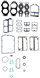 WSM Powerhead Gasket Kit for Yamaha 115 / 130 HP V4 1984-2001 6E5-W0001-01-00, 6E5-W0001-A1-00 500-340