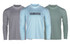 YAMAHA Men's Sun Shirt GRAY BLUE GREEN WTC-24SSMS