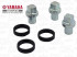 Yamaha F75 2009-2014 Crankcase Anode Kit Grommets 67F-11325-01 67F-11328-00-00