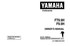 YAMAHA OEM Owner's Manual - FT9.9H/ F9.9H - LIT-18626-00-49 (1987) Models F9.9LH, F9.9MLH, F9.9MSH, F9.9SH, FT9.9ELH, FT9.9EXH, FT9.9XH, MF9.9LH, MF9.9SH, MFT9.9ELH, MFT9.9EXH