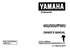 YAMAHA OEM Owner's Manual 1996 - 40U/50U/P50U - LIT-18626-02-36 Models 40EJR, 40EJRU, 40ELR, 40ELRU, 40ESR, 40ESRU, 40MJH, 40MJHU, 40MLH, 40MLHU, 40MSH, 40MSHU, 40TLH, 40T LHU, 40TLR, 40TLRU, 50EJR, 50EJRU, 50TLH, 50TLHU