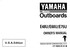 YAMAHA OEM Owner's Manual 1996 - E48U/E60U/E75U - LIT-18626-02-44 Models E60MLH, E60MLHU, E75MLH, E75MLHU, ME60MLHU, ME75MLHU