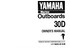 YAMAHA OEM Owner's Manual (MFG 1990) 30D - LIT-18626-00-94 Models 30ELD, 30ELR, 30ESD, 30ESR, 30LD, 30MLH, 30MSH, 30SD, M30ELD, M30ESD, M30LD, M30SD