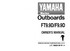 YAMAHA OEM Owner's Manual (MFG 1990) FT9.9D, F9.9D - LIT-18626-00-91 Models F9.9LD, F9.9MLH, F9.9MSH, F9.9SD, FT9.9ELD, FT9.9ERLD, FT9.9EXD, FT9.9XD, MF9.9LD, MF9.9SD, MFT9.9EL D, MFT9.9ERLD, MFT9.9EXD, MFT9.9XD