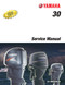 YAMAHA OEM Service Manual - 30 Two Stroke - LIT-18616-00-23 (1987-1991) Models 30ELD, 30ELF, 30ELH, 30ELR, 30ELRP, 30ESD, 30ESF, 30ESH, 30ESR, 30ESRP, 30LD, 30LF, 30LH, 30MLH, 30M LHP, 30MSH, 30MSHP, 30SD, 30SF, 30SH, M30ELD