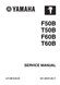 YAMAHA OEM MY2013-24 Service Manual - F50B/F60B/T50B/T60B - LIT-18616-03-45 Models F50/F60 EFI, F50LB, F60LB, MF50LB, MF60LB, MT50LB, MT60LB, T50LB, T60LB, F60JB