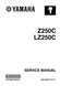 YAMAHA OEM Outboard Service Manual (MFG 2004-2010) Z250, LZ250 - LIT-18616-VZ-20 Models MVZ200TLR, MVZ225TLR, MVZ250TLR, V6 2.6L DI, V6 3.3L DI, VZ200RTLR, VZ200TLRD, VZ225HTLR, VZ225TLR, VZ225TLRC, VZ225TLRD, VZ250FTLR