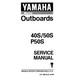 YAMAHA OEM Service Manual - 40/50hp 2 Stroke - LIT-18616-01-03 Models 40EJR, 40EJRS, 40ELR, 40ELRS, 40ESR, 40ESRS, 40MJH, 40MJHS, 40MLH, 40MLHS, 40MSH, 40MSHS, 40PLR, 40P LRS, 40TLR, 40TLRS, 50EJR, 50EJRS, 50ELR, 50ELRS