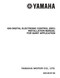 YAMAHA OEM Installation Manual - 6X9 Digital Electronic Control (DEC) Installation Manual for Quint Application (MFG 2021) - 6X9-28107-90 Models XF425, XF425NSB, XF425NSB2, XF425NSB7