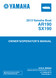 YAMAHA OEM Owner's/ Operator's Manual 2013 - AR190/ SX190 - LIT-18626-09-75 Models RX1800A-MG, RX1800A-MP, RX1800B-MG, RX1800B-MP, RX1800ALMG, RX1800ALMP, RX1800BLMG, RX1800BLMP, RX18 00C-MG, RX1800C-MP, RX1800D-MG