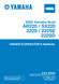YAMAHA OEM Owner's/ Operator's Manual 2025 - AR220/ SX220/ 222S/ 222SE/ 222SD - LIT-18626-15-30 Models HLT1050A-BAP, HLT1050A-BAG, HLT1050A-BBP, HLT1050A-BBG, HLT1050B-AAP, HLT1050B-AAG, HLT1050B-ABP, HL T1050B-ABG