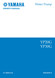 YAMAHA OEM Owner's Manual - YP20GH / YP30GH - LIT-19626-01-25 Models YP20GH, YP30GH