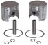 WSM Piston Platinum Yam 1300R 84.25mm for PWC / Personal Watercraft | Fits Yamaha GP 1300 R (GP1300) | 010-824-04PK | 78-82404P