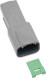 NAMZ CUSTOM CYCLE Deutsch DT Receptacle And Wedgelock Gray for PWC / Personal Watercraft | DR-2G | 850-08006