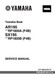 YAMAHA OEM Service Manual - AR195 / SX195 - LIT-18616-03-74 Models RP1800A-SAG, RP1800A-SAP, RP1800A-SBG, RP1800A-SBP, RP1800A-TAG, RP1800A-TAP, RP1800A-TBG, RP1800A-T BP, RP1800B-SAG, RP1800B-SAP, RP1800B-SBG, RP1800B-SBP