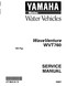 YAMAHA OEM Service Manual - WAVERUNNER 760 - LIT-18616-01-74 Models WVT760V