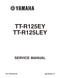 YAMAHA OEM Service Manual - 2009 - 2026 TT-R125 - LIT-11616-22-26 Models TTR125EY, TTR125LEA, TTR125LEB, TTR125LEBL, TTR125LED, TTR125LEE, TTR125LEF, TTR125LEG, TTR125LEH, T TR125LEJ, TTR125LEK, TTR125LEY, TTR125LEL