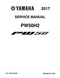 YAMAHA OEM Service Manual - 2017 - 2026 PW50 - LIT-11616-30-28 Models PW50H2, PW50J2, PW50K2, PW50L2, PW50M2, PW50N2, PW50N2C, PW50P2, PW50P2C, PW50R2, PW50R2C, PW50S2, P W50S2C, PW50T2, PW50T2C