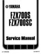 YAMAHA OEM Service Manual - 1986 FAZER - LIT-11616-05-05 Models FZX700S, FZX700SC, FZX700T, FZX700TC, FZX700SC-R, FZX700S-R