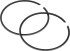 YAMAHA OEM Piston Ring Set (STD) 60T-11603-00-00