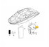 YAMAHA OEM Lock 1 F3A-U1782-01-00