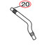 YAMAHA OEM Oil Pump Hose (L110) 90445-07007-00