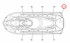 YAMAHA OEM Upper Mat F2N-U3581-00-00