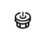 YAMAHA OEM Self-Locking Nut 90185-06014-00