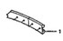 YAMAHA OEM Gunwale F0C-U2557-00-00