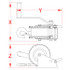 Suncor Trailer Winch with Strap and Hook 304/410 Stainless Steel C0270-2001