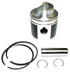 WSM Piston Kit Johnson / Evinrude 9.9 / 15 Hp Cross Flow 74-92 .010 100-101-04K