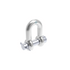 Suncor Round Pin Chain Shackle FS 316-NM Stainless Steel S0115-RP