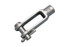 Suncor Threaded Yoke End Right Hand UNF With Pin 316-NM Stainless Steel S0113-RF