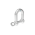 Suncor Straight D Shackle with Captive Pin 316 Stainless Steel S0115-CP