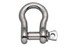 Suncor Anchor Shackle FS With Screw Pin 316-NM Stainless Steel S0116-FS