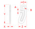 Suncor Snubber Hook 316 Stainless Steel S0191-0