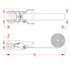 Suncor Wide Ratchet Assembly Endless Black 304 Stainless Steel S0206-EN